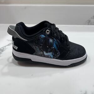 Heelys Avengers Black Panther Marvel Black Wheeled Sneakers Size Youth 13 C